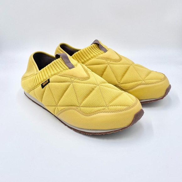 Teva Shoes New Teva Reember Moc Quilted Yellow Slip On Shoe 125472